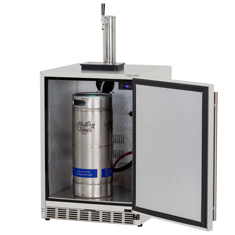 TrueFlame 24" 6.6C Deluxe Outdoor Rated Kegerator