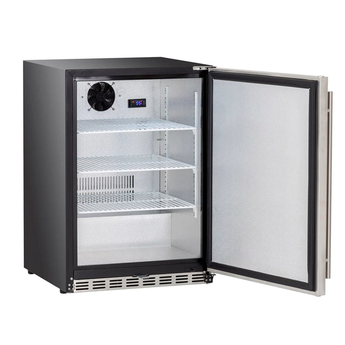 TrueFlame 24" 5.3C Outdoor Rated Refrigerator - TF-RFR-24S-P