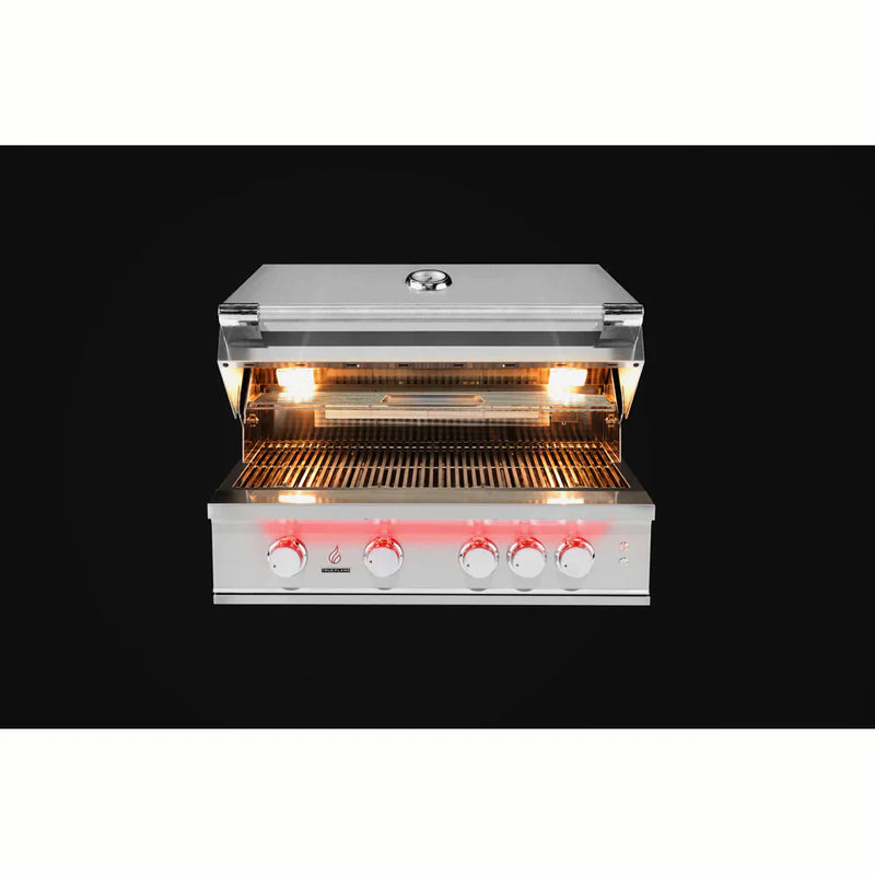 TrueFlame 32" 4 Burner Gas Grill