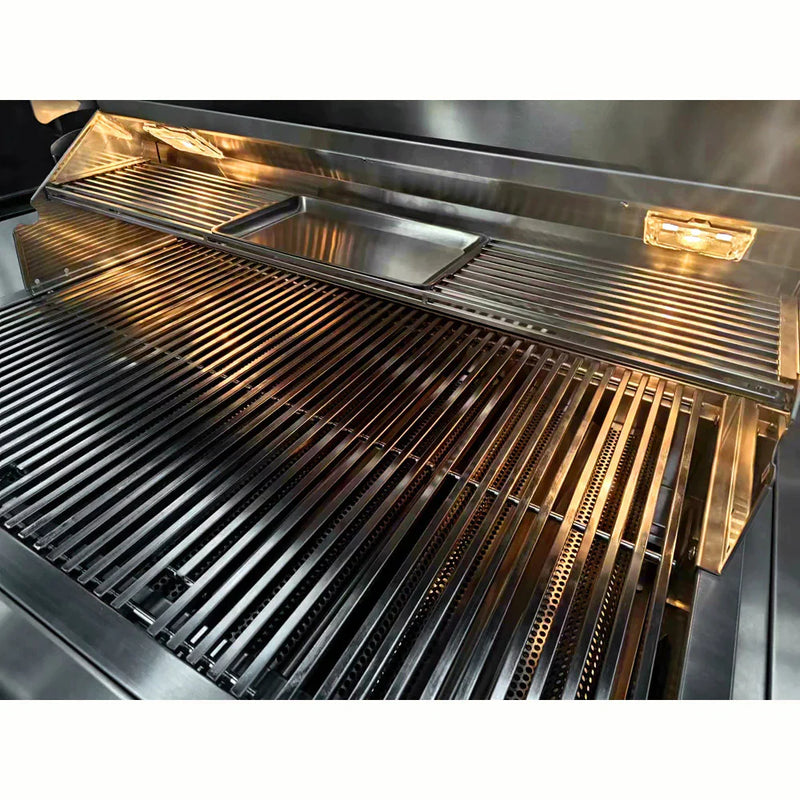 TrueFlame 25-Inch Deluxe Freestanding Grill - Stainless Steel