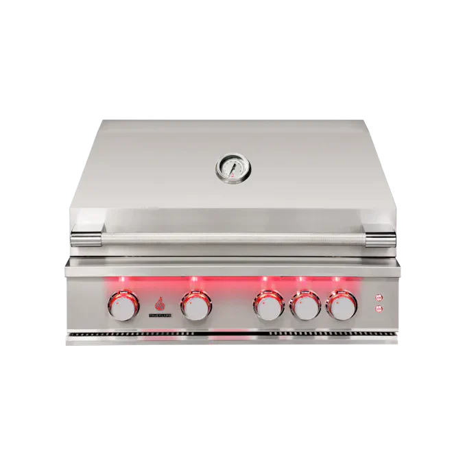 TrueFlame 32" 4 Burner Gas Grill