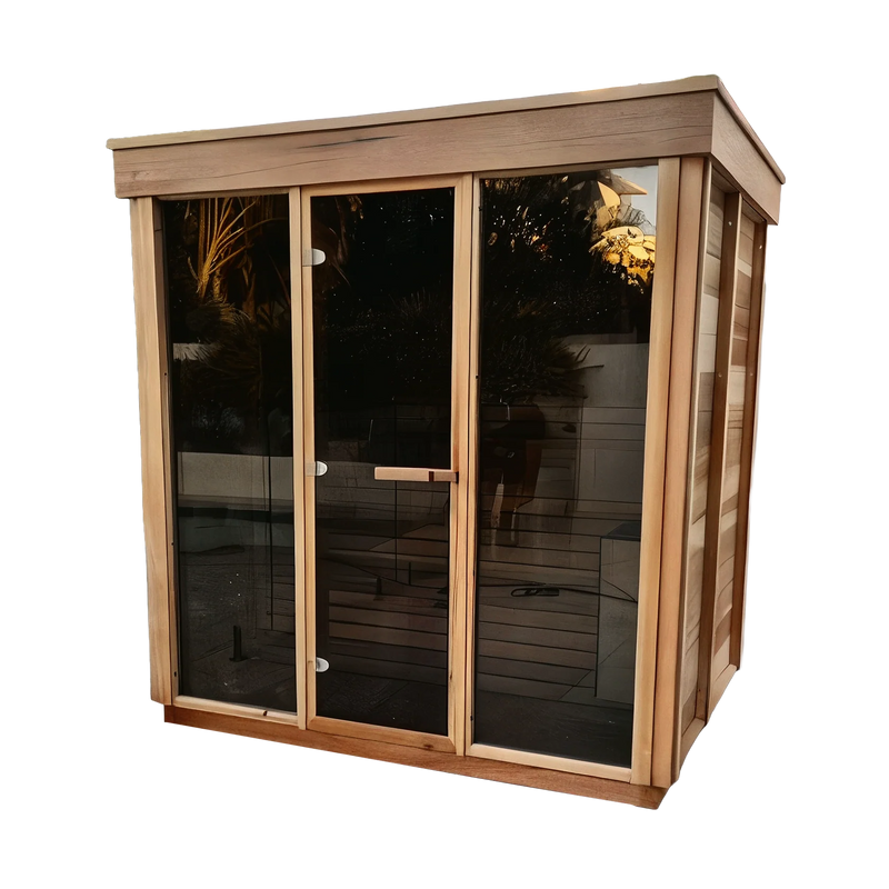 Outdoor 570 Pure Cube Sauna - 4 Person