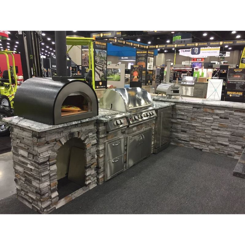 TRU Innovative Outdoor Pizza Island Stand