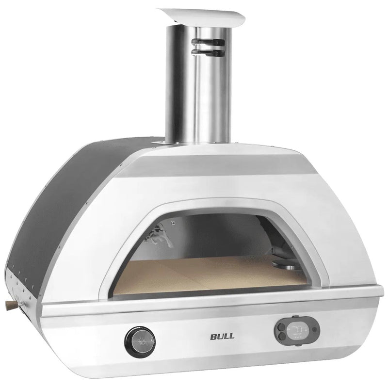 Bull BBQ Dual Fuel Propane Gas / Wood-Fired Outdoor Countertop Pizza Oven