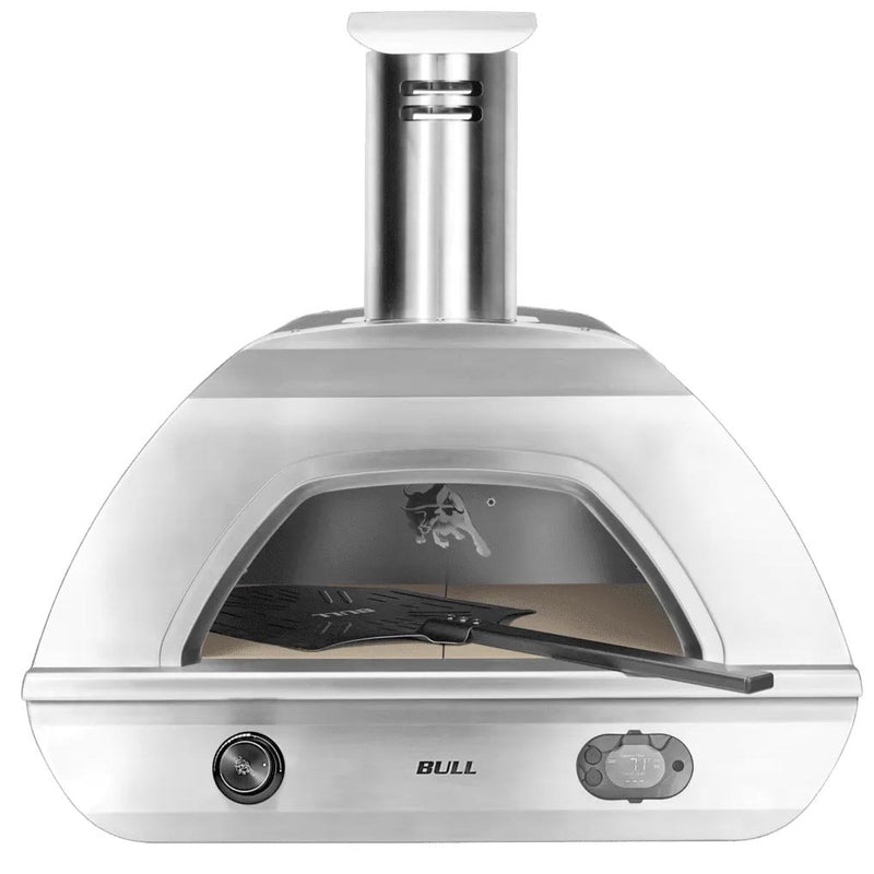 Bull BBQ Dual Fuel Propane Gas / Wood-Fired Outdoor Countertop Pizza Oven