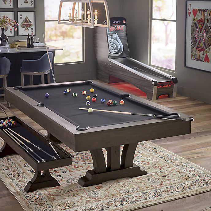 Dax Pool Table Oak