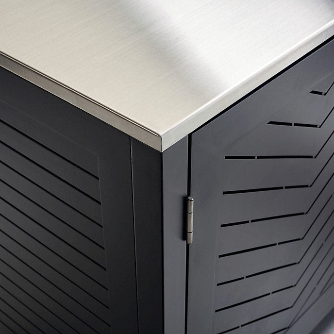 Outdoor Aluminum Sideboard & Hutch