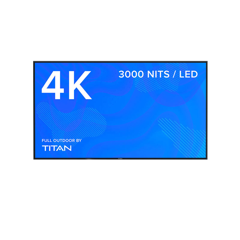 OPEN BOX 55 Inch Titan Full Sun Outdoor Commercial Smart TV 4K UHD (TC-TT)