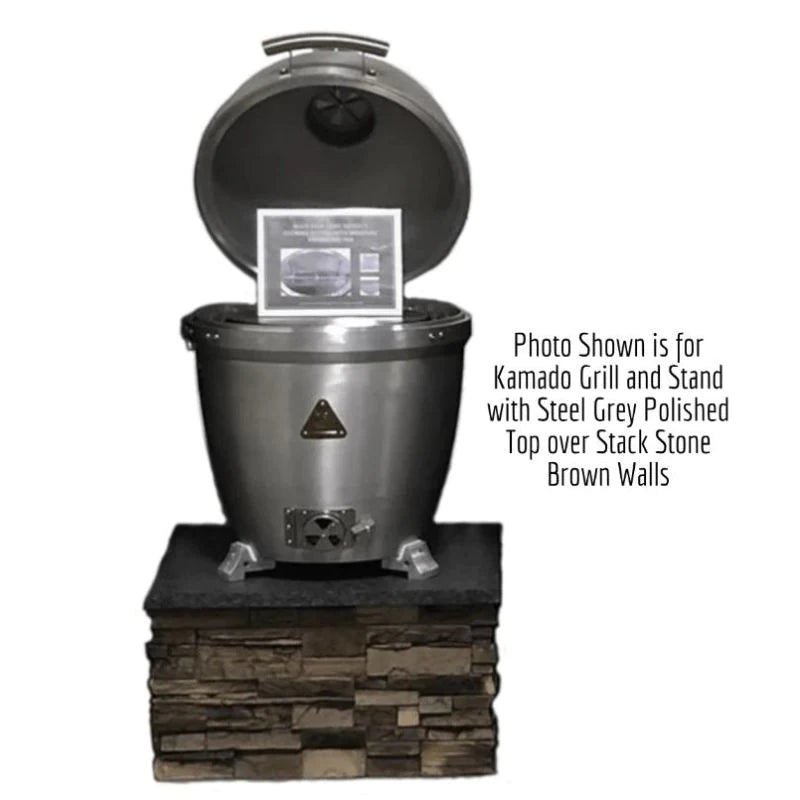 Tru Innovative Outdoor Kamado Island Stand