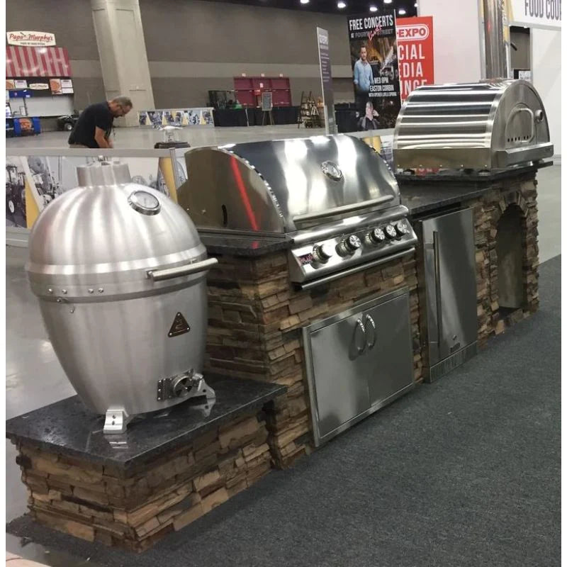 Tru Innovative Outdoor Kamado Island Stand