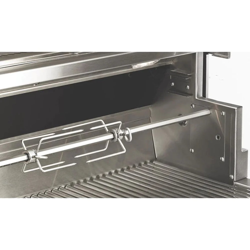 Twin Eagles | 54-Inch Gas Built-In Eagle One Super Premium Grill w/ Black Glass Infrared Rotisserie Burner and Sear Zone