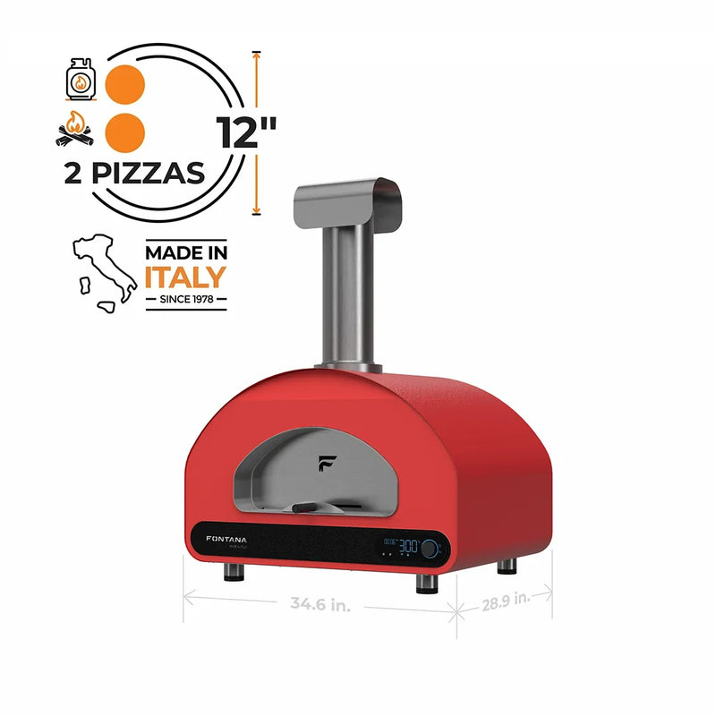 Fontana Gas Pizza Oven Volta 70 Portable Desk