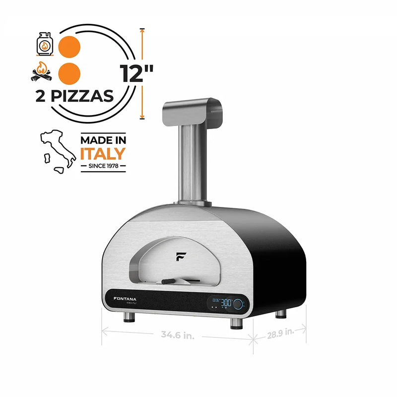 Fontana Gas Pizza Oven Volta 70 Portable Desk