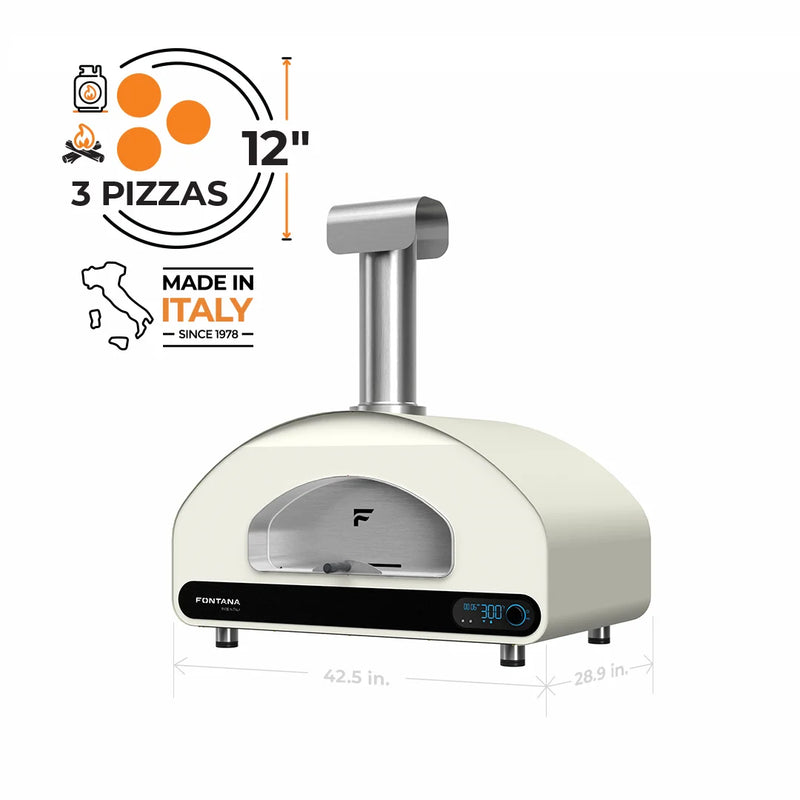 Fontana Gas Pizza Oven Volta 90 Portable Cart