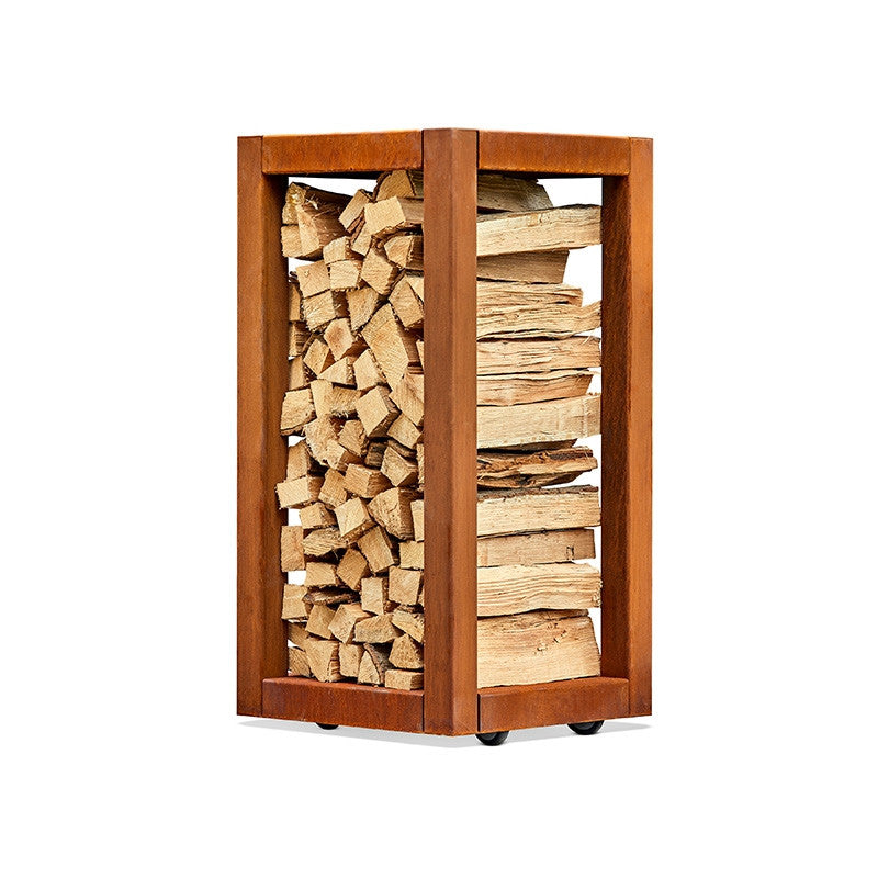 Wood Storage WS-QUARUBOX CorTen Steel  | RB73