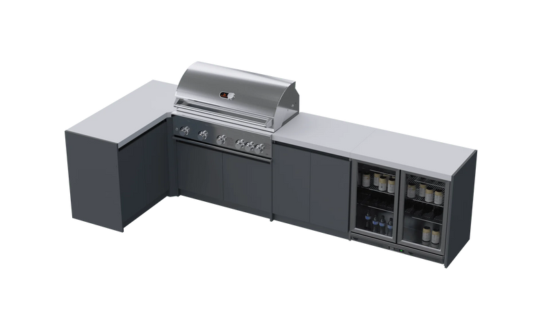 Whistler Outdoor Kitchen with Burford 5-Burner BBQ | 12F X 6F