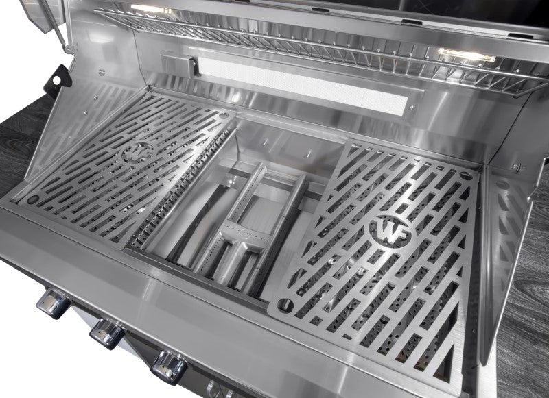 Wildfire Ranch Pro 42-in 4 Burner Black 304 SS Propane Gas Grill - WFPRO42G-BSS