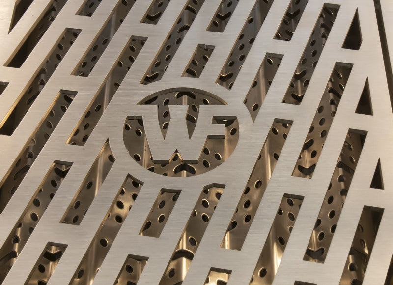 Wildfire Ranch PRO 36" Built-In Gas Grill, Black 304 Stainless Steel - WF-PRO36G-RH-NG(LP)