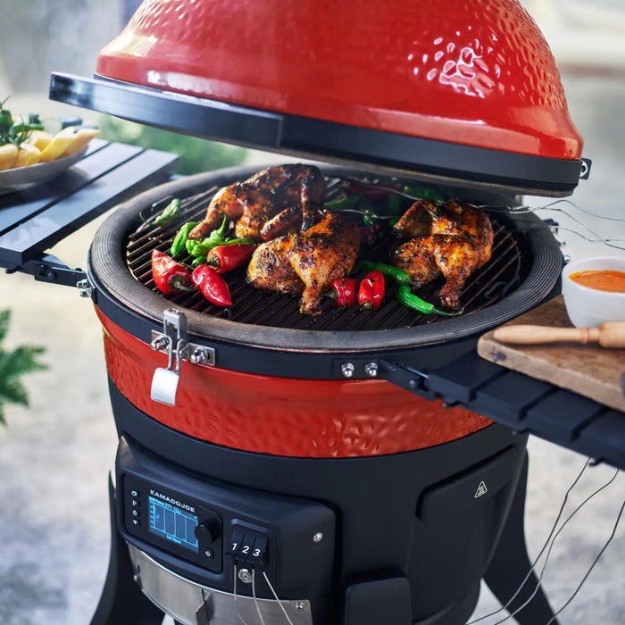 Kamado Joe Konnected Joe Digital Charcoal Grill and Smoker with Auto-Ignition and Temperature Control - KJ15041123