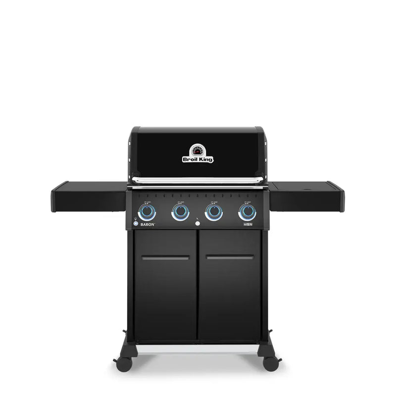 Broil King Baron 420 Pro Shadow 4 Burner Natural Gas Grill - Black - 674117