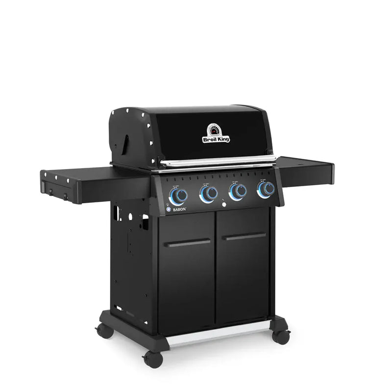 Broil King Baron 420 Pro Shadow 4 Burner Natural Gas Grill - Black - 674117
