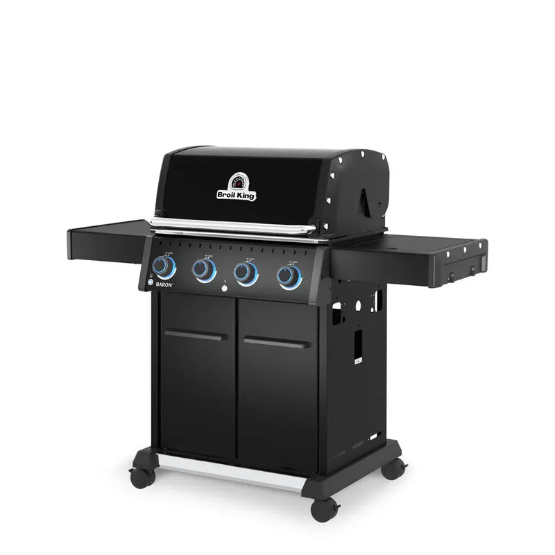 Broil King Baron 420 Pro Shadow 4 Burner Natural Gas Grill - Black - 674117