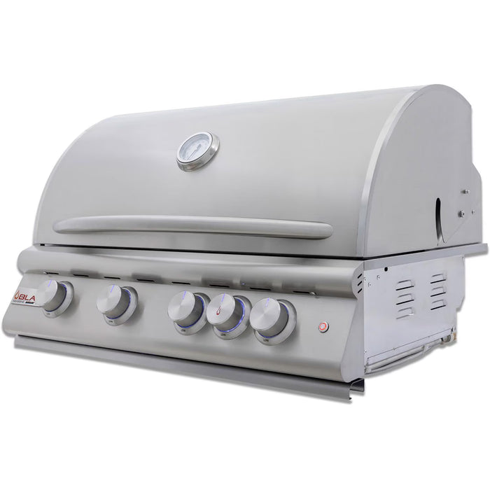 Blaze 6 ft Outdoor Kitchen Island w/ Premium LTE+ Marine Grade 32-Inch Grill