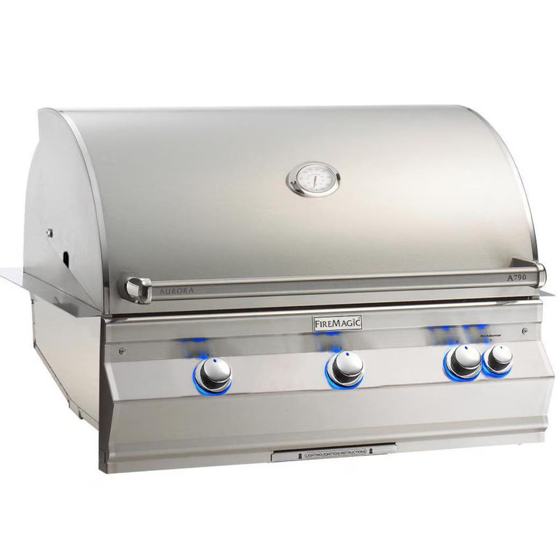 Fire Magic Aurora A790i 36-Inch 3-Burner Built-In Propane Gas Grill