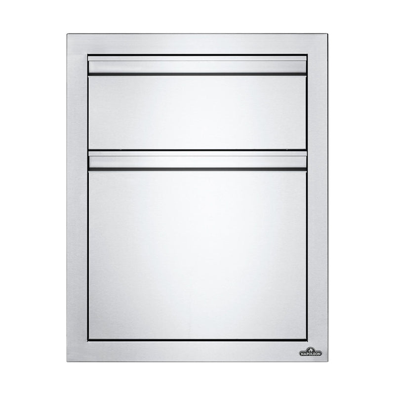 Napoleon BI-1824-2DR Combo Drawer Housing, 18x24-Inches