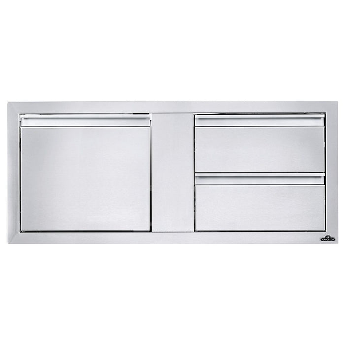 Napoleon BI-4216-1D2DR Stainless Steel Single Door & Double Drawer Combo 42x16-Inches