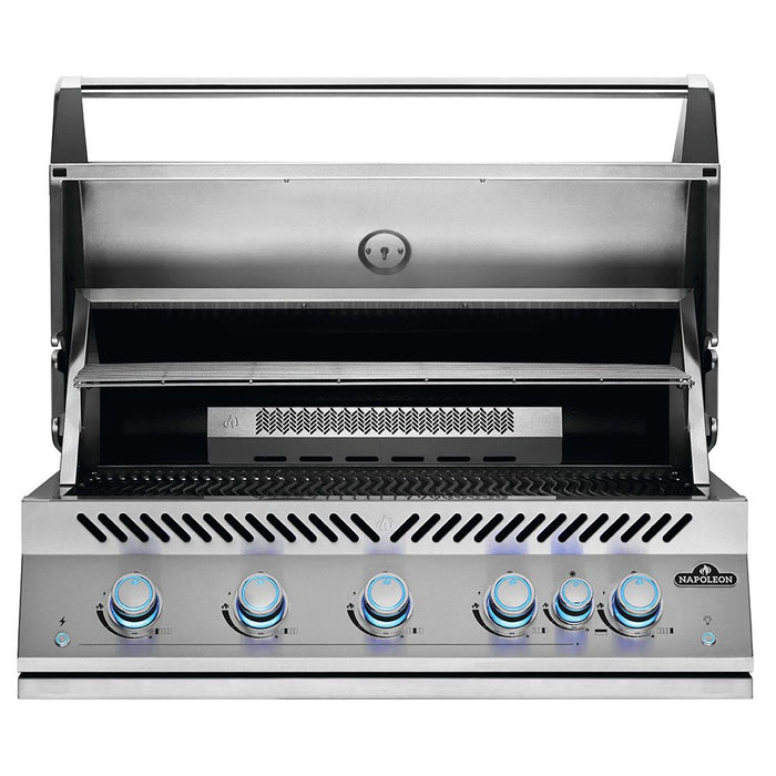 Napoleon BIG38RBSS Stainless Steel Built-In 700 Series 38-Inch Infrared Rear 5-Burner Gas Grill Head