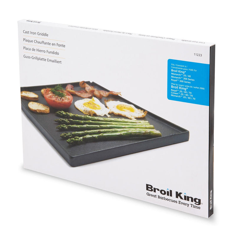 Broil King 11223 Cast Iron Griddle for Monarch Grills