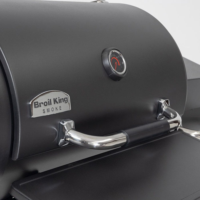 Broil King 955050 Regal Offset 400 Charcoal Smoker, 25.5-Inches
