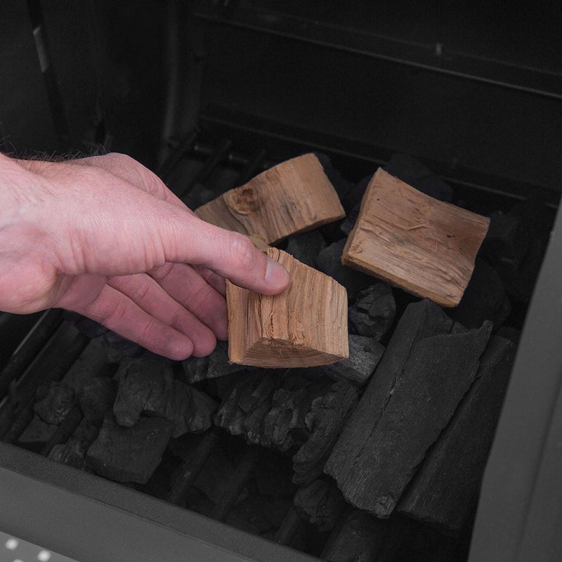 Broil King 958050 Regal Offset 500 Charcoal Smoker, 32-Inches