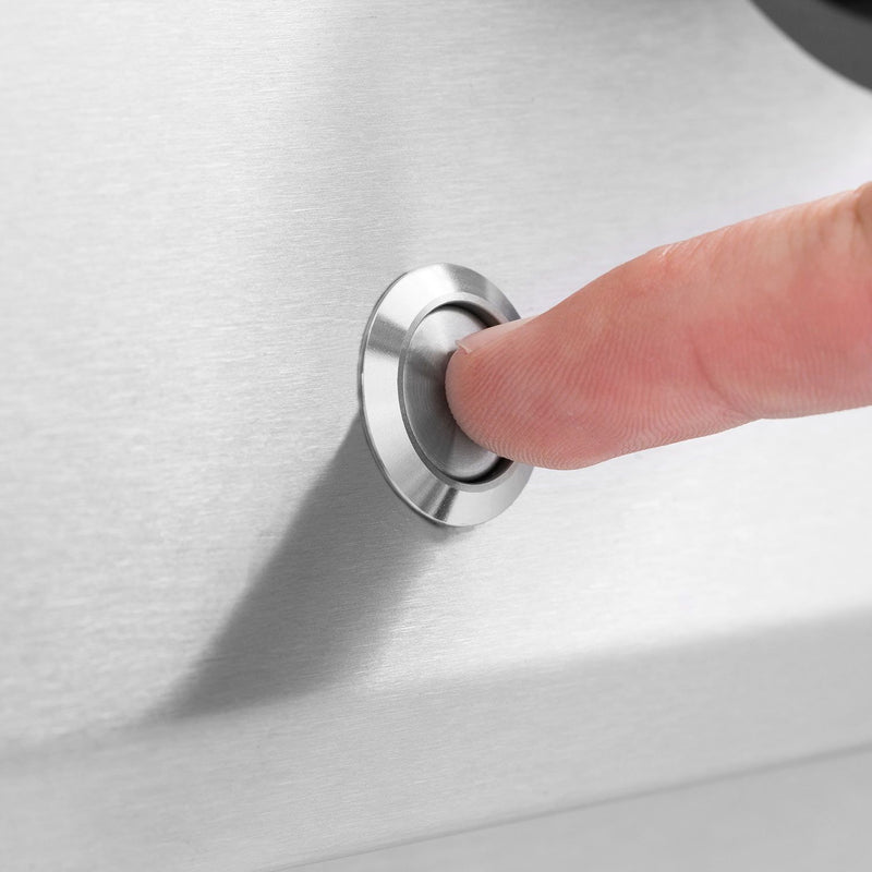 Broil King IMP-S690i Imperial S690i Stainless Steel 6-Burner Gas Grill Island, 86-Inches