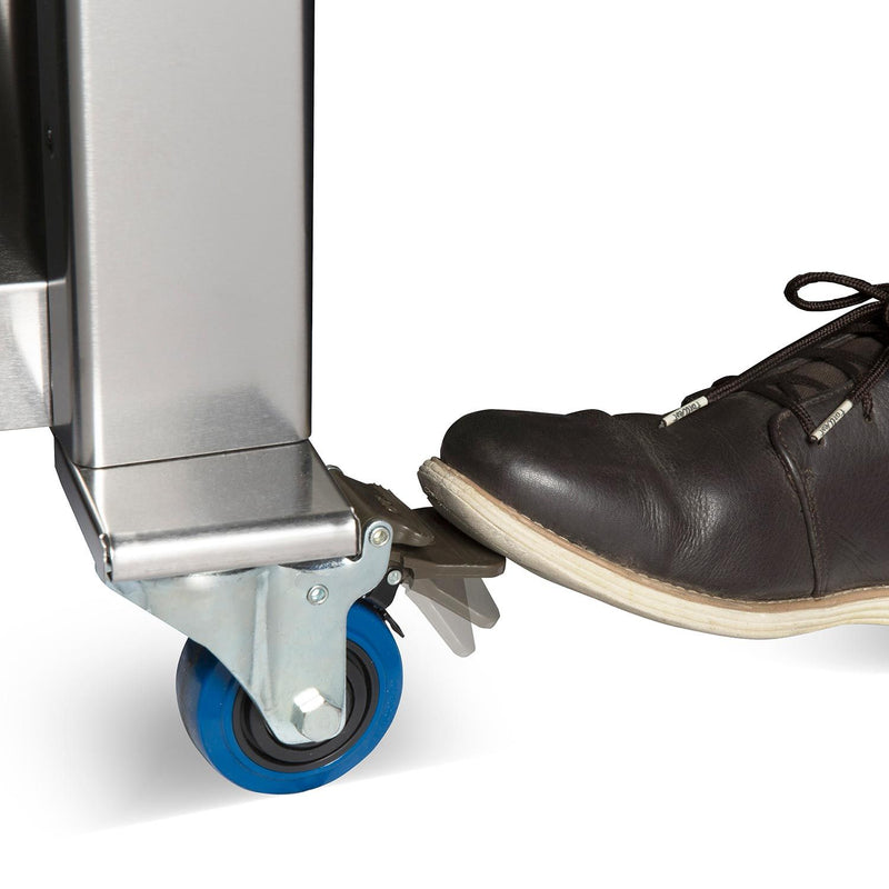 Broil King REG-S510C Regal S510 Commercial 5-Burner Grill on 2-Wheel Cart, 32-Inches