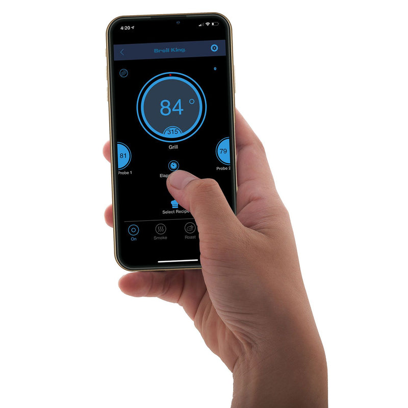 Broil King 493051 Crown Pellet 400 Smoker and Grill