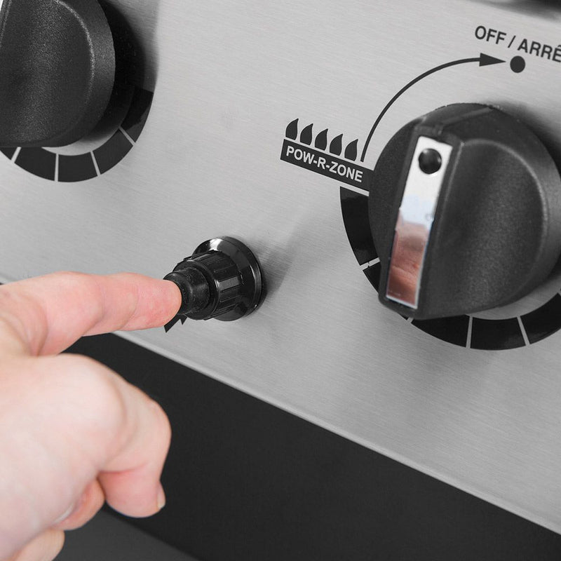 Broil King 952654 Porta-Chef 320 3-Burner Portable Grill, 24-Inches, Propane