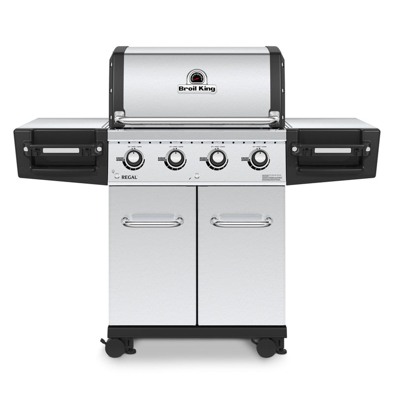 Broil King REG-S420P Regal S420 Pro 4-Burner Freestanding Grill, 25.5-Inches