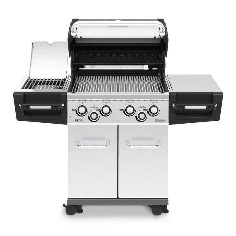 Broil King REG-S490PIR Regal S490 Pro Infrared 4-Burner Freestanding Grill, 25.5-Inches