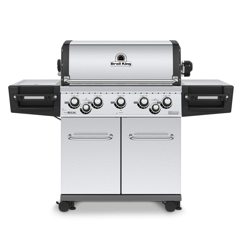 Broil King REG-S590PIR Regal S590 Pro Infrared 5-Burner Freestanding Grill, 32-Inches