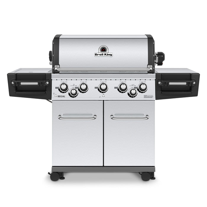 Broil King REG-S590PIR Regal S590 Pro Infrared 5-Burner Freestanding Grill, 32-Inches