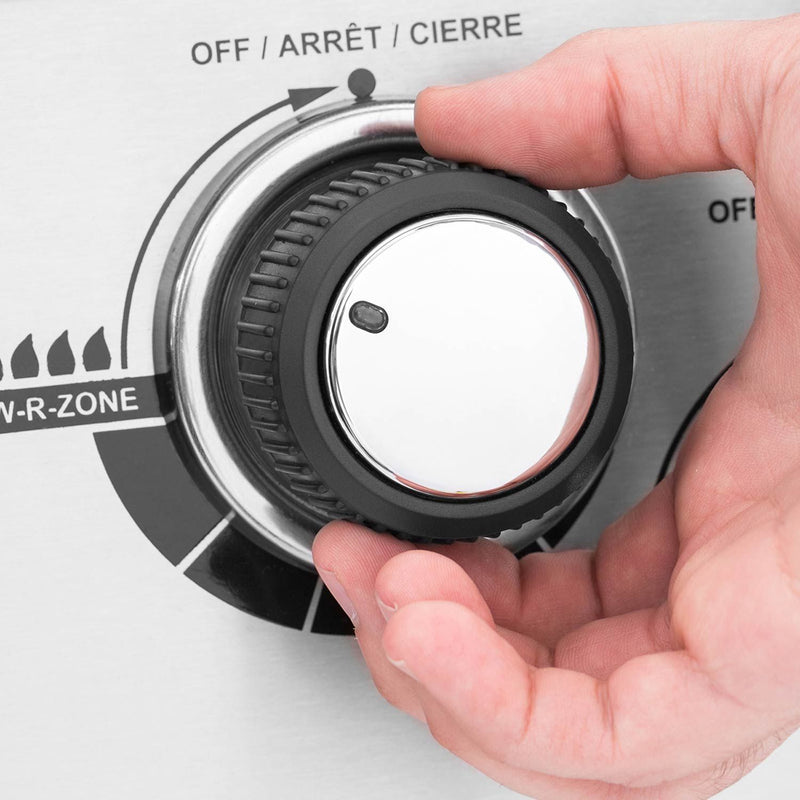 Broil King REG-S510C Regal S510 Commercial 5-Burner Grill on 2-Wheel Cart, 32-Inches