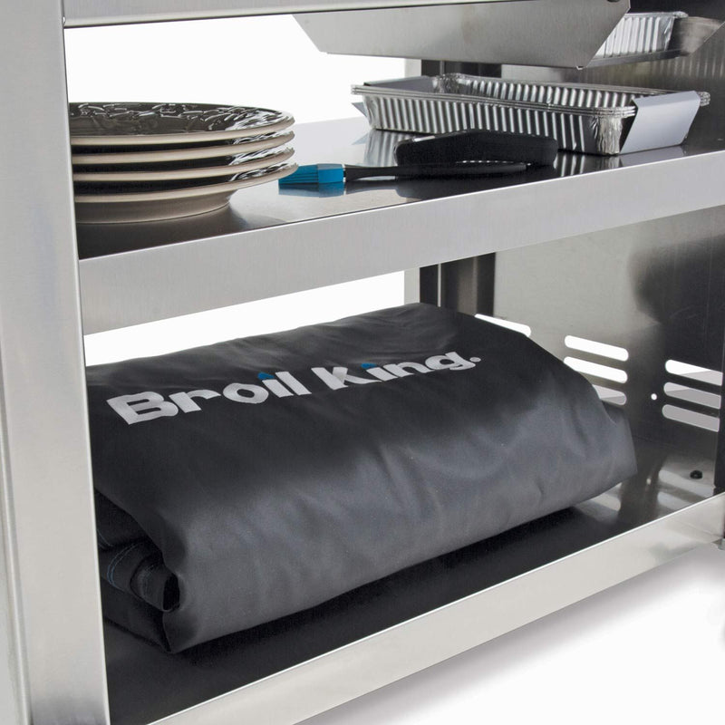 Broil King REG-S510C Regal S510 Commercial 5-Burner Grill on 2-Wheel Cart, 32-Inches