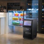 Commercial Ice Maker 70 lbs./24 in. H Ice Maker Machine Freestanding Cabinet Ice Maker with 11 lbs. Storage Capacity