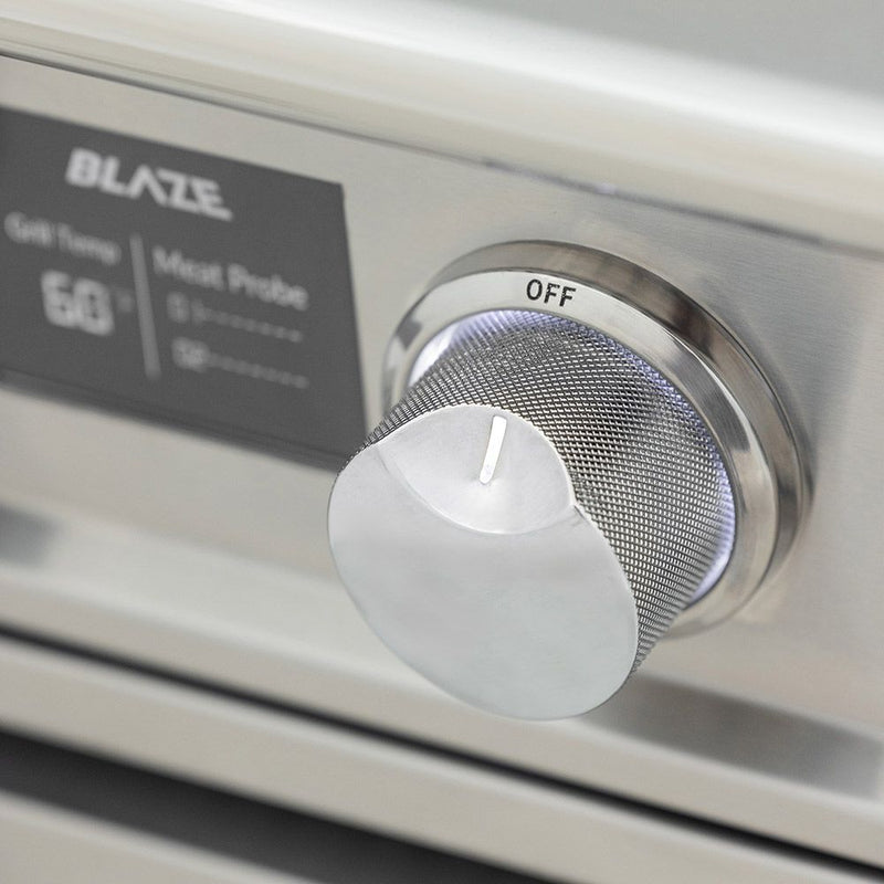 Blaze LTE PRO 40-Inch 5-Burner Built-In Gas Grill With Rear Infrared Burner & Rotisserie