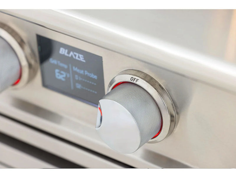 Blaze LTE PRO 40-Inch 5-Burner Built-In Gas Grill With Rear Infrared Burner & Rotisserie