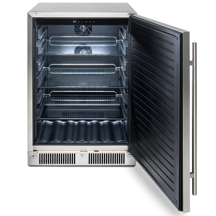 Blaze BLZ-SSRF-5.5 Outdoor Rated Stainless Steel Refrigerator, 5.5 Cu Ft., 24-inches