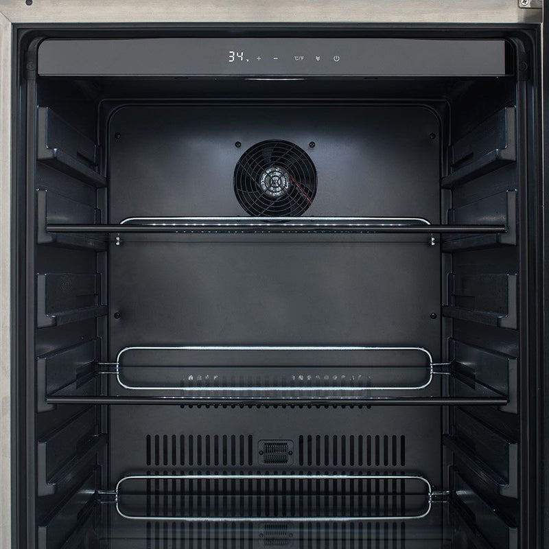 Blaze 24-Inch 5.5 Cu. Ft. Outdoor Rated Compact Refrigerator - BLZ-SSRF-5.5