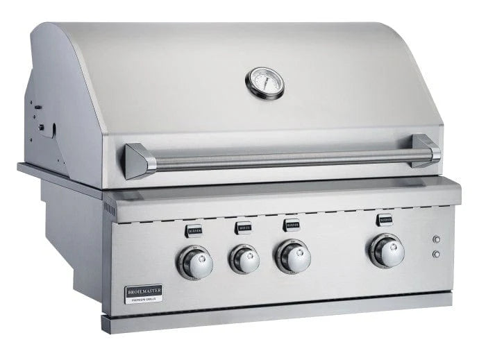 Broilmaster 34-Inch Stainless Steel Built-In Gas Grill-BSG343